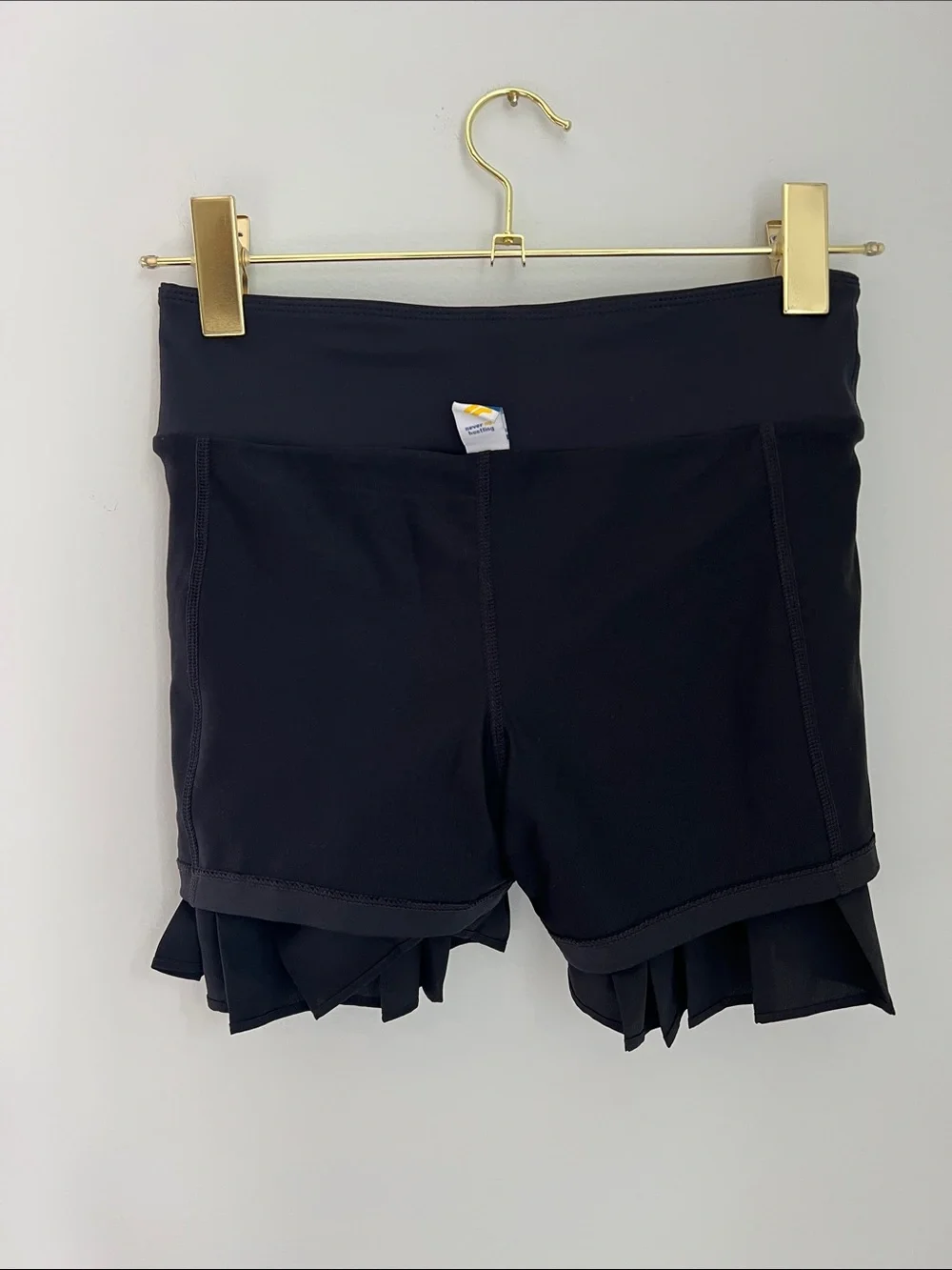 Old Navy | Go-Dry Black Pleated Sporty Skort #865083-02 Size L (10/12)